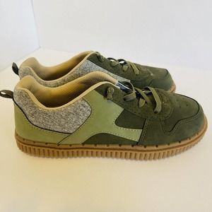 OshKosh B'gosh Green and Gray Kids Sneakers